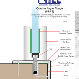 Nill Building Solutions Outside Angle Flange NB12