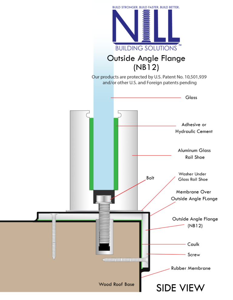 Outside Angle Flange NB12 - Nill Building Solutions